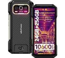 Ulefone Armor 27T Āra mobilais tālrunis ar termokameru 50MP + 64MP nakts redzamības kamera, 10600mAh 6,78 collu FHD+ 120Hz ārtelpas mobilais tālrunis bez līguma, 256GB + 12GB/2TB Android 14 Dual SIM