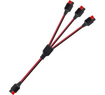 ZkeeShop Saules kabelis Anderson kontaktdakšas pagarinājuma kabelim no 1 līdz 3, saderīgs ar Anderson adaptera pagarinājuma kabeli elektrostacijai 60 cm