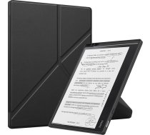 ZTAOOPOU Kobo Elipsa 2E 10,3 collu korpuss Triecienizturīgs aizsargvāciņš Kobo Elipsa 2E 10,3 collu e-grāmatu lasītājam ar statīva funkciju (Black)