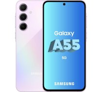 Samsung Galaxy A55 5G, Dual, 128GB, 8GB RAM, Awesome Lilac, A556BLVAEUB, melns