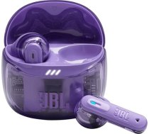 JBL Tune Flex Ghost 2 bezvadu Bluetooth austiņas ar trokšņu slāpēšanu, 48 stundu atskaņošanas laiks, IP54 ūdens un putekļu izturība, daudzpunktu savienojums, ergonomisks dizains, violeta, Ghost