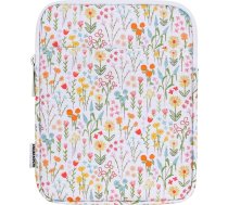 Dadanism 6-7 collu aizsargvāciņš ar polsterējumu 7" Kindle Paperwhite un Kindle Colorsoft Signature Edition, 6" K-indle 11th Gen, 6,8" K-indle Paperwhite/Oasis/Kobo e-lasītājam, balts, ziedains