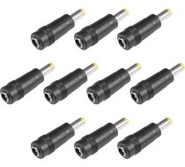 Izejvielu karte Līdzstrāvas pārveidotājs 5,5 mm x 2,1 mm sieviešu uz 6,3 mm x 3,0 mm vīriešu 10 gab.