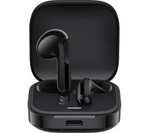 Xiaomi Redmi Buds 6 Active Wireless | Bluetooth austiņas ar 5,4 collu | Ilgstoša 30 stundu akumulatora darbības laiks | Trokšņu slāpēšana zvaniem | 5 režīmi | IPX4 | Melna krāsa
