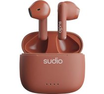 sudio A1 Sienna, Bluetooth austiņas, skārienvadība ar kompaktu bezvadu uzlādes paliktni, IPX4 aizsardzība, trokšņus caurlaidīgas austiņas ar iebūvētu mikrofonu, augstākās kvalitātes kristāla skaņa
