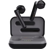 Trust Mobile Primo Touch Bluetooth austiņas, In-Ear bezvadu austiņas, austiņas ar uzlādes korpusu, TWS, iebūvēts mikrofons, līdz 10 stundām atskaņošanas laika, Android, Chrome, iOS, Windows, melnas krāsas