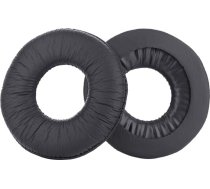 Lazmin Soft Ausu spilventiņi Aizvietojamie ādas ausu spilventiņi Memory Foam ērts ausu spilventiņš 1 pāris melns priekš Sony MDR-ZX110 V150 V250 V300 austiņām