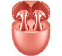 HUAWEI FreeBuds 5 TWS Bluetooth austiņas, īpaši magnētisks skaļrunis, nepārtrauktas līknes ideālai piemērošanai, līdz 30 stundu akumulatora darbības laiks, IPX4 ūdensizturība, koraļļu oranžā krāsā
