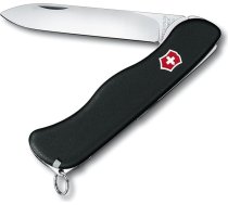 Victorinox Sentinel kabatas nazis (4 funkcijas, liels bloķējams asmens, viegls), melns.