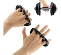 UQOOQFA Neslīdoša treniņu aproce - gumijas cimdi svarcelšanai, hanteles, deadlift, stieņa spilventiņi, pievilkšanās saķere, fitnesa apmācība un vingrinājumi