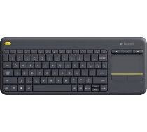 TastatЕ«ra k400 plus bezvadu touch melna