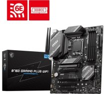 Pamatplate b760 gaming plus wifi s1700 4ddr5 dp/hdmi atx