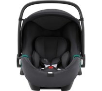 BRITAX RÖMER Baby-Safe 3 i-Size bērnu autokrēsliņš jaundzimušajiem līdz 15 mēnešu vecumam (40-83 cm), pusnakts pelēks
