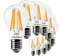 SUNSEED Classic LED kvēlspuldze E27 12 W aizstāj 99 W silti balta 2700 K, 10 gab. iepakojumā