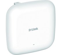 D-Link DAP-X2810 AX1800 Wi-Fi 6 divjoslu PoE piekļuves punkts (iekštelpās, 802.11ax, OFDMA, MU-MIMO, vairāki darbības režīmi, WPA3, Gigabit Ethernet, centralizēta vadība)