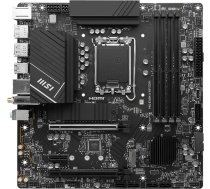 MSI PRO B760M-A WiFi DDR4 ProSeries pamatplate - atbalsta 12./13. paaudzes Intel procesorus - LGA 1700, DDR4, PCIe 5.0, M.2, 2,5 Gbps LAN, USB 3.2 Gen2, Wi-Fi 6E, mATX