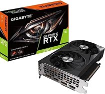 Gigabyte Computer Vaizdo GeForce RTX 3060 Ti WINDFORCE OC 8GB GDDR6 2xHDMI 2xDP