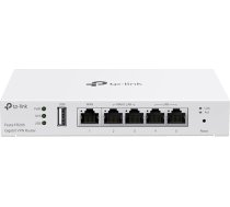 TP-Link Festa FR205 Gigabit VPN vārtejas, bez WiFi, 5 x Gigabit porti, 1 x USB WAN ports, atbalsta IPSec, PPTP, L2TP un OpenVPN, bezmaksas mākoņvadība, biznesa līmeņa kvalitāte