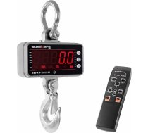 Steinberg Systems SBS-KW-1000/100 Krānu svari Digitālie piekaramie svari 1000 kg / 0,5 kg LED displejs Nerūsējošais tērauds Alumīnijs Tālvadības pults
