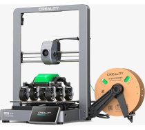 Creality Ender-3 V3 3D printeris, pilnībā metāla korpuss ar kodolu XZ 600 mm/s drukāšanas ātrumam, 60 W 300 °C karstspiediena, divi jaudīgi ventilatori tūlītējai dzesēšanai
