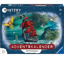 Ravensburger 20186 Mystery Kids Advent kalendārs - Pirātu dārgumi - Mīklu adventes kalendārs bērniem no 6 gadu vecuma - 24 puzles iziešanas entuziastiem
