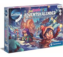 Galileo Escape Game Advent kalendārs 2025 - Mīklu Adventes kalendārs bērniem - ikdienas piezīmes un bēgšanas istabas piedzīvojumi līdz Ziemassvētkiem - 59466 by Clementoni
