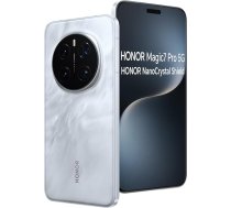 HONOR Magic7 Pro 5G viedtālrunis, 12GB RAM, 512GB ROM, Snapdragon 8 Elite, 200MP + 50MP + 50MP trīskāršā kamera, 6,8" OLED displejs ar 120 Hz, Android 15, NFC, Dual SIM, pelēks