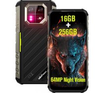 Ulefone Armor 22 16GB+256GB Triecienizturīgs tālrunis Android 13 64MP nakts redzamības kamera 6,58 collu FHD+ 120Hz 6600mAh (33W) 4G Dual SIM/NFC/GPS/IP69K/Infrasarkanais sensors Tālrunis, ūdensizturīgs, zaļš