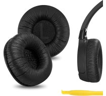 Geekria QuickFit rezerves mākslīgās ādas ausu spilventiņi, saderīgi ar JBL JR300, JR300BT, T450BT, T500BT, Tune 500, Tune 500BT, Tune 510BT, Tune 520 austiņām, ausu spilventiņi