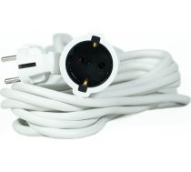 5m 3G 1.5mm² 16A 250V bērnu aizsardzības pagarinātājs balts