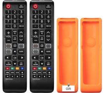 BN59-01315A Ersatz für Samsung TV-Fernbedienung, saderīgs ar Samsung Smart TV 2021-2023 4K 8K Ultra HD, Neo QLED, The Frame & Crystal UHD Serie, ar 3 saīsnēm, 2 gab.