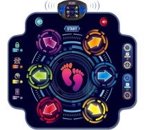 maysida Bluetooth deju paklājiņš bērnu rotaļlieta bērniem no 3 līdz 12 gadiem, mūzikas paklājiņš ar 6 pogām, 9 grūtības pakāpes, 3 režīmi, radoša Ziemassvētku dzimšanas dienas dāvana 4-8 gadus vecām meitenēm