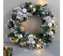 Adventes vainags, Adventes vainags, Adventes vainags, Adventes vainags, Ziemassvētku dekoratīvais vainags, Adventes vainags, Ziemassvētku dekorēšana, Adventes laika durvju un galda dekorēšana, LED Ziemassvētku vainags, Durvju un galda dekorēšana