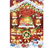 Lindt šokolādes konfekšu adventes kalendārs 2023 | 172 g | 24 saldie pārsteigumi, daļēji pildīti ar piena krēmu | Šokolāde Ziemassvētku laikam | Bērniem | Šokolādes dāvana