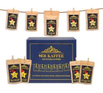 Elegants kafijas adventes kalendārs 2024 no 9 Berlīnes kafijas grauzdētavām - Ziemassvētku kalendārs ar 24 augstākās kvalitātes kafijas specialitātēm | Kafijas dāvana vīriešiem un sievietēm | Kafijas pupiņu degustācijas komplekts
