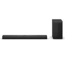 LG S70TY Smart Soundbar 400W 3.1.1 kanālu telpisko skaņu Dolby Atmos un DTS Plaša savienojamība Bluetooth USB optiskais ievade Melns