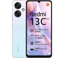 XIAOMI Redmi 13C 5G 128 Go/4 Go RAM Dual SIM Starry-Silver