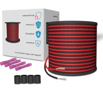 LEADTOPS 30 m 2 dzīslu pagarinājuma kabelis Stieples kabelis 2 x 0,5 mm² 20AWG 2-pin elektriskā stieple ar vara alvu 12 V līdzstrāvas 3528 5050 2835 parastajām LED lentēm/lampām