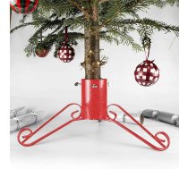 Bosmere G450 4 collu Ziemassvētku eglīšu statīvs Sparkle izmērs - sarkans
