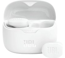 JBL Tune Buds - ūdensizturīgas, patiesi bezvadu austiņas ar trokšņu slāpēšanu - baltas - līdz 48 stundām mūzikas atskaņošanas