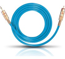 OEHLBACH NF 113 Digitālās PC skaņas kartes kabelis, 3,5 mm jack-RCA spraudņi, 1,5 m. Krāsa: melna. ZVAIGŽŅU SKAITS : 3.