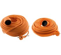 Pagarinātājs 16A HO5VVF 2x1.5 Orange 40m un pagarinātājs 16A HO5VV-F 2x1.5 Orange 20m
