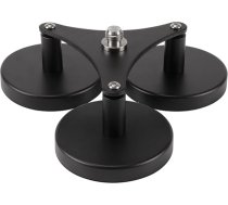 GNSS antenas magnētiskais stiprinājums mērīšanas transportlīdzekļiem un metāla virsmām, 5/8" x 11 vītne, augstas izturības mērīšanas GPS stiprinājums