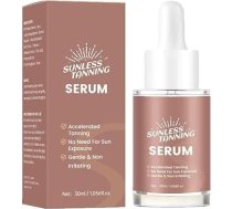 Saules iedeguma serums, sauļošanās pilieni dzeršanai, mitrinošs iedeguma līdzeklis sejai un ķermenim, dabiskā ādas toņa uzlabošanai