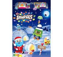 Nestlé Smarties Adventes kalendārs, Ziemassvētku kalendārs ar figūriņām no piena šokolādes un Smarties šokolādes lēcām, 1 iepakojums (1 x 193,9 g)