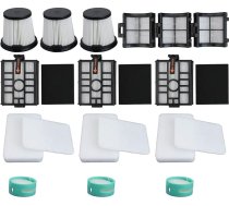 Filtra komplekts piemērots Shark IW3511 Detect Pro putekļu sūcējiem, filtrs piemērots Shark putekļu sūcēju modeļiem, tostarp IW1111, IW1111C, IW111120, IW1120C, IW1615, IW3110C, IW3111C, IW3120, IW3120.