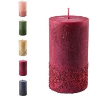 Skaistas un modernas Adventes sveces - 2 sveces - Rustic Finish - Sveces / Pillar Candles - Ziemassvētki / Ziemassvētku vainags / Adventes vainags