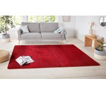 Hanse Home Nasty paklājs - dzīvojamās istabas paklājs, pūkains, ar īsu pūru, vienkrāsains, ēdamistabai, viesistabai, bērnu istabai, gaitenim, guļamistabai, virtuvei - sarkans, 200 x 300 cm
