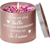 TheGiffter aukle Dāvanu aromātiskās sveces Lavanda Paldies, dāvana Ziemassvētku pateicības dāvana