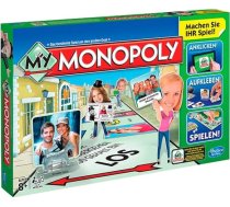 Hasbro A8595100 My Monopoly, ģimenes galda spēle, vācu versija